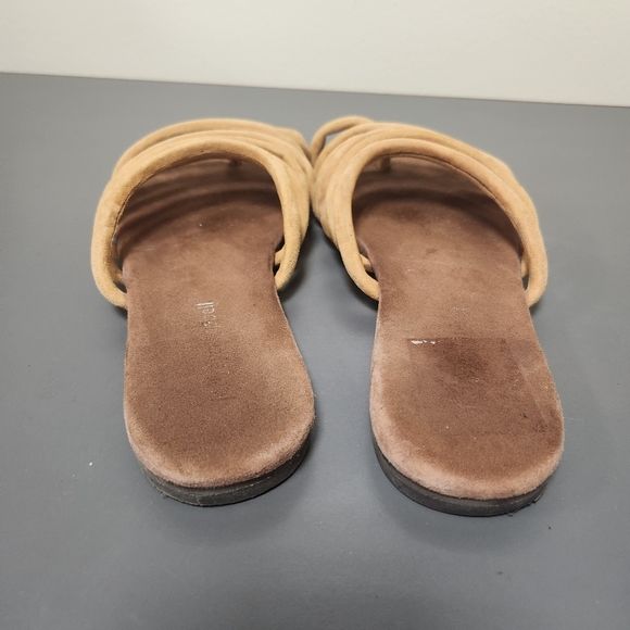 Jeffery Campbell Coniper Flat Sandals Suede Sz 8 - Picture 4 of 9